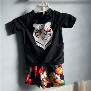 Boys Circo Swim Rash Guard Set